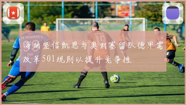 海纳坚信凯恩与奥利塞留队德甲需改革501规则以提升竞争性